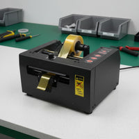 Metal Body Automatic Adhesive Tape Cutter Smart Sensing Desktop Tape Cutting Machine Even Feeding Office Supply Compact