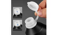 Food-Grade Silicone Cycle Water Bottle Set Carbon-Fiber Composite Bike Water Bottle Set 680 Ml Cycling Hydration Kit