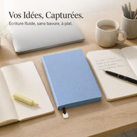 2025 Soft Leatherette Litchi Grain Notebook for Business Meetings and Notes