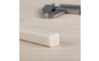DIY Guitar Bone Nut Blank Easy to Use Bass Bone Nut Blank Rounded Top Music Accessory Better Tone for Custom Build, Replacement, Repair