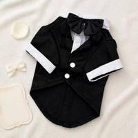 Pet Wedding Suit Tuxedo with Bow Tie for Dogs and Cats