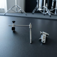 Drum Hoop Clamp with Extension Rod Sturdy Drum Kit Clamp Extension Compact Mounting Bracket for Percussionists