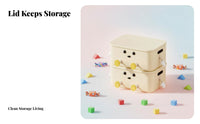 Character-Themed Crate Cute Design Household Organizer Decorative for Students