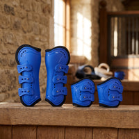 4 Pieces Horse Leg Boots Shock-Resistant Tendon Boots Contoured for Riding, Training