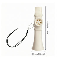 Side-Membrane Kazoos Flared Body Kazoos Portable Whistle Instrument