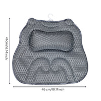 Bathtub Pillow Textured Headrest Cushion Hanging Loop
