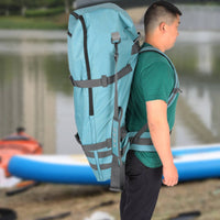 Paddleboard Backpack Shoulder Straps Paddle Board Backpack Zipper Closure Water Sports Gear