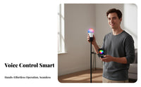 10W E27 Bulb Music Sync WiFi Smart Bulb WiFi Voice-Alternating Current Tivated Light 16 Million Hues No Hub Required for Parents