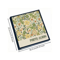 600 Pocket Photo Album Large Capacity 600-Photo Album Memory Book Keepsake Style Dark Blue