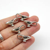5 Pieces Miniature Gravy Boat Collectible Dollhouse Gravy Boat Silver Dollhouse Tableware for Crafters, Diorama