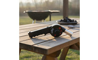 Electric BBQ Air Blower Fast Ignition Portable BBQ Fan Heat-Resistant Electric Fire Blower for Barbecue, Camping