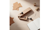 Adjustable Leather Craft Clamp Foldable Design Leather Stitching Clamp Stitching Tool Holder Hand Sewing Vise for Workshop