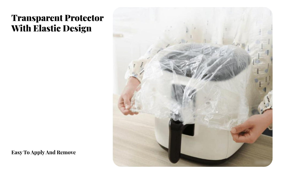 Appliance Cover Dustproof Appliance Dust Cover Transparent Household Supply for Homemakers, Homeowners, Kitchen, Storage, Moving