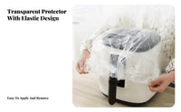 Appliance Cover Dustproof Appliance Dust Cover Transparent Household Supply for Homemakers, Homeowners, Kitchen, Storage, Moving
