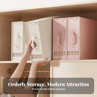 Bedding Storage Containers Foldable Drawers Dust Proof for Closet