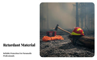Retardant Firefighter Helmet Collision Resistant F2 Rescue Helmet Shock Absorbing Emergency Rescue Hard Hat Night Reflective Design for Firefighters, Firefighting, Accident Sites, Outdoor Operations