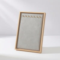 Jewelry Display Stand Compact Necklace Holder with Hooks Sturdy Necklace Stand Hooks for Vanity