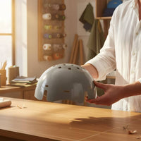 Ventilated ABS Helmet Shell Molded Helmet Shell with Ventilation Holes Safeguarding Bump Cap Shock Absorbing for DIY Costumes