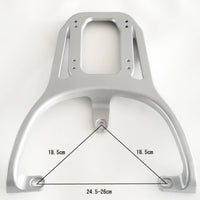 Rear Cargo Rack Heavy Duty Tail Box Bracket Solid Construction Rear Rack for Delivery Riders, Commuters, Grocery Shopping