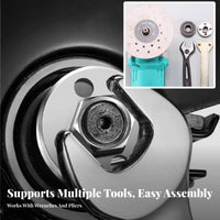 3 Pieces Universal Modification attachment Angle Grinder Flange Nut and Wrench Set Wear-Resistant Grinder Flange Nut and Spanner Set Easy to Use Power Tool Accessory for DIY hobbyists, Construction Workers, Professionals, Home Repair, Workshop, Garage