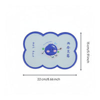 Cute Fruit Car Mat Decorative Car Dashboard Non-Slip Mat Reusable for Girls, Women