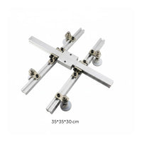 Precision Fit Vacuum Cup Bracket Set Easy to Install Robot Arm Suction Fixture Pneumatic Suction Cup Mount for Automation Technicians, Machine Operators, Factory Workers, Workshop