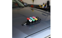 Car Pressure Wash Tips Includes Holder Quick Connect Jet Nozzles Tips for Driveway Cleaning