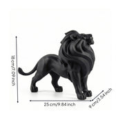 Sculptural Geometric Lion Sculpture