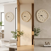Arabic Numeral Wall Clock Neutral Analog Wall Clock Decorative Easy to Read for Living Room, Bedroom