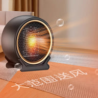 110V美规暖风机家用电暖器小型暖气扇桌面台式热风机加热器取暖器