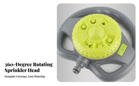 Wide Coverage 360 Degree Rotating Sprinkler Easy to Use Automatic Watering Spray Head Long-Lasting for Gardeners, Farmers, Rooftop, Lawn