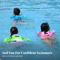 Back Buoyant Fun Cartoon Design EVA Foam Swim Fin Buoyant Assist Children Swim Training Float for Beginners, Young Children, Water Park, Lake
