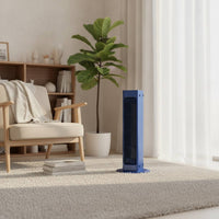 Bladeless Floor Fan Portable Floor Fan with Remote Control Smart for Dorm Room