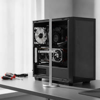 Graphics Card Support Bracket Aluminum Alloy GPU Support Bracket Graphics Card Brace Universal Fit for PC Builders