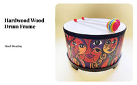 Orff-inspired approach Inspired children's Gathering Drum Promotes Group Collaboration Large Commtogetherness Drum Includes 2 Mallets Percussion Instrument for Preschoolers, Music Educators, Kindergartens, Classrooms, Classroom, Playrooms