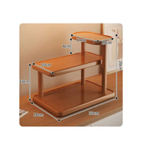Cosmetic Organizer Stand Space Saving Display Rack Stable Load-Bearing Entryway Key and Perfume Holder for Office Desk, Kitchen Counter