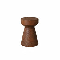 Solid Wood Tree log Stool Rustic Design Tree log Seat adaptable Side Table Multifunctional for Guesthouse Owners, Interior Decorators, Gift Givers, Living Room, Entryway, Bedroom, Balcony