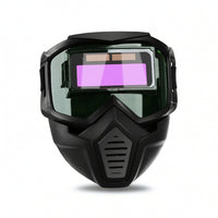 Replaceable Lens Welding Face Guard Head-Mounted Welding Mask Safeguarding Full Face Mask Breathable for Welders