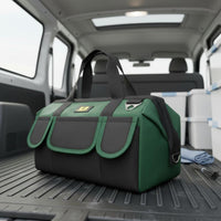 Wear Resistant Canvas Tool Bag Large Capacity Heavy Duty Tool Tote Thickened for Electricians, Carpenters, Job Site, Workshop