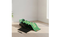 Roll-up Putting Mat with Return Track Clear Alignment Golf Putting Mat Easy to Store Portable for Beginners