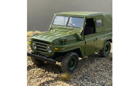Beijing 212 Car Toy Sound and Light Effects 1:24 Scale 4x4 Model Pull-Back Action Diecast for Collectors, Kids, Shelf Display