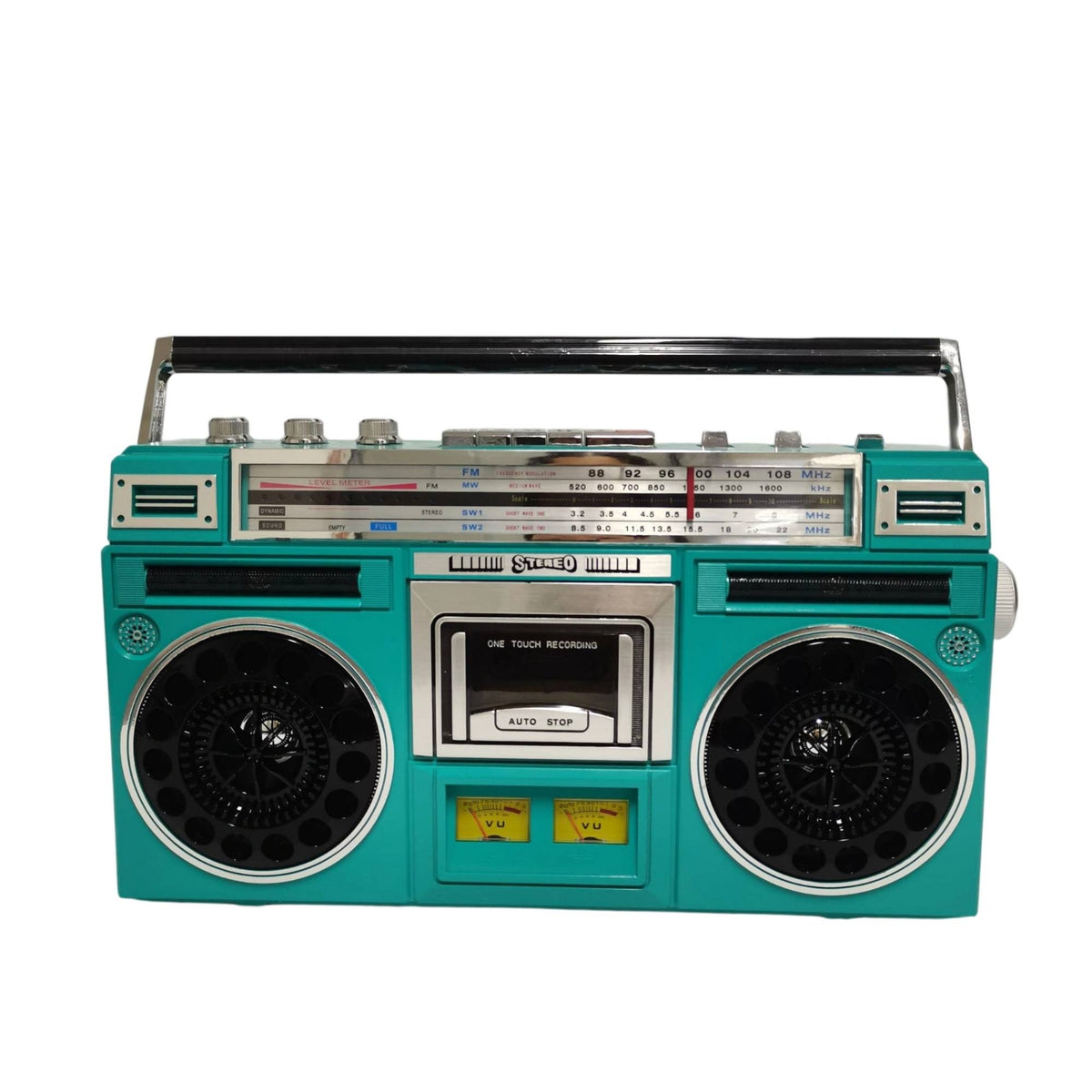 Boomboxes with USB Slot Versatile Boomboxes with Cassette Audio Logging Device Power Cassette Player for Music Lovers, Bedroom, Office