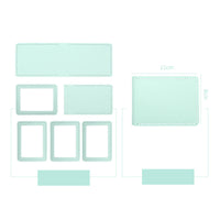 Driver Permit Case Material Kit Easy Access Car Document Wallet Stitched Edges Car Document Organizer