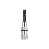 6.35 Mm 1/4 Inch Hex Shank Adapter Metal Hex Shank Adapter Knurled Grip Driver Connector Compact