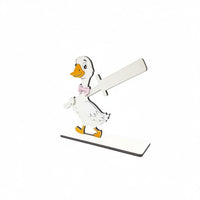 Wooden Animal Tissue Holder Compact Countertop Cute Animal Paper Towel Stand Space Saving Desktop Tissue Rack for Kitchen