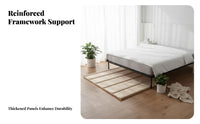 Under-Mattress Support System additional Thick Planks rollable Slat Foundation Prevents Sagging Bed Base for Adults, Homeowners, Home, Apartment, Guest Room