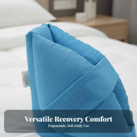 Soft Cushioning Heel Protector Boot Adjustable Strap Heel Protector Pillow Skin-Friendly for Elderly, Seniors, Home Care, Bed, Wheelchair