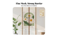 toolunrestricted installation attractive Screen Door Keeps outside Mesh Curtain Automatic Closing Home enhancement Supply Allows clean airflow for Renters, property owners, Parents, Bedroom, Balcony, Kitchen, Garage