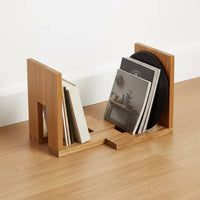 Adjustable Vinyl records Holder Minimalist Magazine Rack Decorative Organizer for Collectors