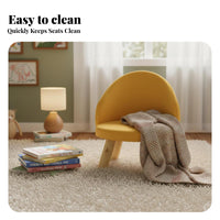 Rounded Corners Cartoon creature Chair Sturdy Construction children's Furniture Stable and Safe Toddler Stool Strong Load-Bearing for Toddlers, Preschoolers, Parents, Living Room, Entryway, Bedroom, Playroom